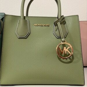 Michael Kors Olive Green Satchel